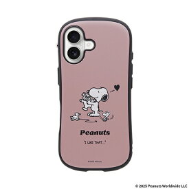 HAMEE｜ハミィ [iPhone 17専用]PEANUTS/ピーナッツ iFace First Class MagSynqケース くすみピンク/クマのぬいぐるみ 41-186774