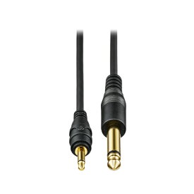 オーディオテクニカ｜audio-technica 1.5m φ3.5mmモノラルミニ-φ6.3mmモノラル標準 AT-MI65/1.5 [1.5m]
