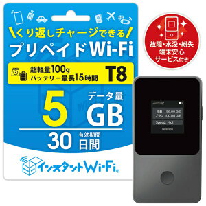 ���{�e�����b�Z�[�W �y�_��s�v�z�y�����؂�z�C���X�^���gWi-Fi �[���Z�b�g T8+5GB 30��(�[�����S�T�[�r�X�t��)
