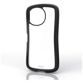 ELECOM｜エレコム AQUOS sense10 sense9 Grippy フレームカラー ブラック PM-S253GRPFCBK