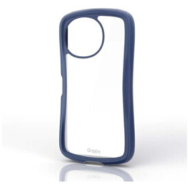 ELECOM｜エレコム AQUOS sense10 sense9 Grippy フレームカラー ネイビー PM-S253GRPFCNV