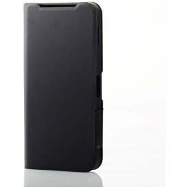 ELECOM｜エレコム AQUOS sense10 sense9 手帳型ケース 薄型 磁石付 PM-S253PLFUBK