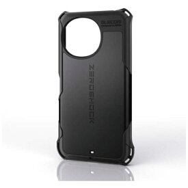 ELECOM｜エレコム AQUOS sense10 sense9 ZEROSHOCK ブラック PM-S253ZEROBK