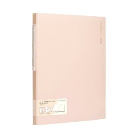 Deli｜デリ A4クリアポケットファイル(40P) nusign(ニューサイン) ピンク DLI-NDB168PK40P