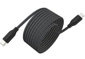 BELKIN�b�x���L�� BoostCharge Pro USB-C to USB-C �ґg�P�[�u�� ���E���h 240W 2m �u���b�N CAB028qc2MBK