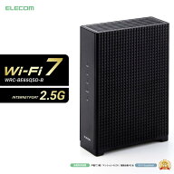 【エントリーで最大全額ポイント還元｜9/25まで】 ELECOM｜エレコム Wi-Fiルーター 5765+688Mbps ブラッ…