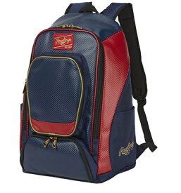 【エントリーで最大2万ポイント当たる｜7/26まで】 ローリングス｜Rawlings チームバックパック 40L ネイビー×レッド EBP13S10