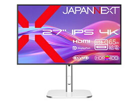 【エントリーで最大2万ポイント当たる｜2/25まで】 JAPANNEXT｜ジャパンネクスト USB-C接続 PCモニター JN-IPSB27U-HSPC6 [27型 /4K(3840×2160） /ワイド /60Hz]