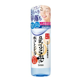 常盤薬品｜TOKIWA Pharmaceutical SANA（サナ）なめらか本舗 豆乳イソフラボン含有の水クレンジング 200ml