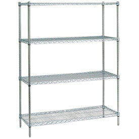 エレクター｜ERECTA ERECTA エレクターシェルフ スーパーシリーズ 間口910×奥行613×高さ1892mm Pポール 4段 【メーカー直送・代金引換不可・時間指定・返品不可】