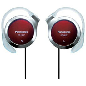 パナソニック｜Panasonic 耳かけ型 RP-HZ47 レッド [φ3.5mm ミニプラグ][RPHZ47R] panasonic