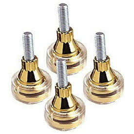 SOUNDCARE｜サウンドケア インシュレーター ネジ込タイプ （4個1組）　SS8 GOLD