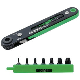 【エントリーで最大全額ポイント還元｜12/11まで】 エンジニア｜ENGINEER ENGINEER 極薄ラチェット＆ネジモグラ極短