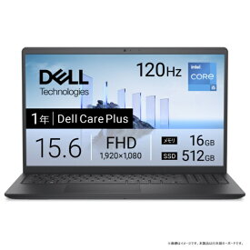 DELL｜デル ノートパソコン Dell 15(DC15250 v2) カーボンブラック ND65-GHBC [15.6型 /Windows11 Home /intel Core i5 /メモリ：16GB /SSD：512GB /2026年春モデル]