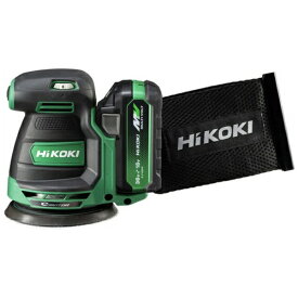 工機ホールディングスジャパン｜Koki Holdings Japan HiKOKI コードレスランダムサンダ φ125mm 電池パックセット品