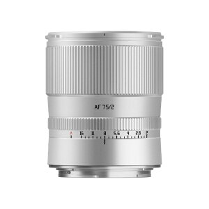 �������w�b���C�V���E�R�E�K�N TTArtisan AF 75mm f/2 �j�R��Z�}�E���g �V���o�[ TT-75F2AF-Z-S