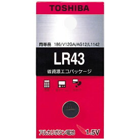 東芝｜TOSHIBA ボタン型電池 LR43EC [1個]