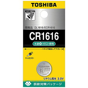 ���ŁbTOSHIBA �R�C���^�d�r CR1616EC [1��]�yrb_pcp�z