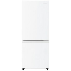 【エントリーで最大2万ポイント当たる｜2/25まで】 Hisense｜ハイセンス 冷凍冷蔵庫 ホワイト HR-D260KW [幅55cm /257L /2ドア /右開きタイプ /2025年]【無料延長保証】