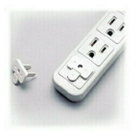 ELECOM｜エレコム 2P3P両用コンセントキャップ 5個入 ホワイト T-CAP2 [スイッチ無][TCAP2]