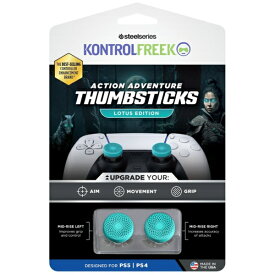 KONTROLFREEK｜コントロールフリーク KontrolFreek Action Lotus Teal/Clear 7102-PS5【PS5】