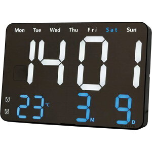 TRI LED CLOCK SLOWER VIENTO ALUMINUM ALUMINUM SLW402