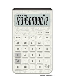【2025年12月18日発売】 CASIO｜カシオ デザイン電卓 ニョロニョロ JT-200TMM-WE-N [12桁]