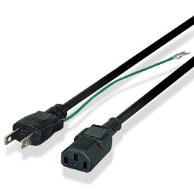 エレコム｜ELECOM 電源ケーブル1.8m　KT-218【rb_ cable_cpn】