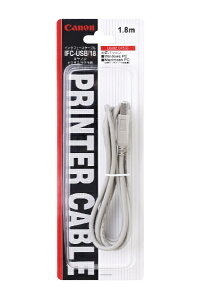 CANON�b�L���m�� 1.8m�mUSB-A �� USB-B�n�P�[�u�� IFC-USB/185 108A008 �O���[�yrb_ cable_cpn�z