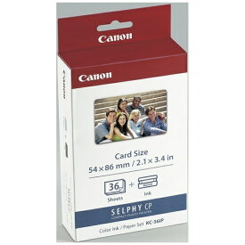 CANON｜キヤノン KC-36IP カラーインク/ペーパーセット（カードサイズ写真用紙・36枚分）[KC36IP]【rb_pcp】