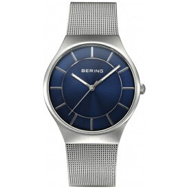 BERING｜ベーリング Classic Scandinavian 35mm Quartz メッシュベルト ネイビーブルー 11935-003
