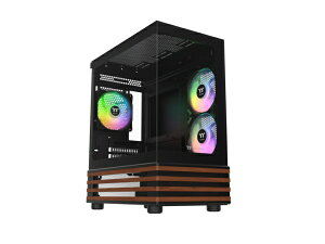 THERMALTAKE�b�T�[�}���e�C�N PC�P�[�X [Micro ATX /Mini-ITX] View 170 WS ARGB Black �u���b�N CA-1Z4-00M1WN-WS