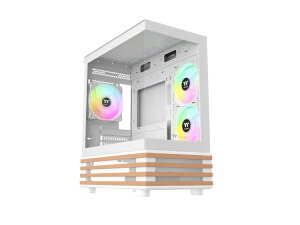 THERMALTAKE�b�T�[�}���e�C�N PC�P�[�X [Micro ATX /Mini-ITX] View 170 WS ARGB Snow �z���C�g CA-1Z4-00M6WN-WS