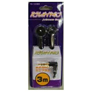 YAZAWA�b���U�� �C���i�[�C���[�^ TS103 �u���b�N [�C���i�[�C���[�^ /��3.5mm �~�j�v���O][TS103BK]