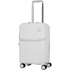 【2025年12月】 オルティモ｜Oltimo スーツケース カパッとオープンキャリー ファスナータイプ フロントオープン 旅行日数目安：2〜3泊 約37L TSロック搭載 ストッパー機能付き 機内持ち込みサイズ オフホワイト OT-0887-48N-OWH [TSAロック搭載]