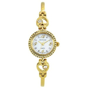 �T���t���C���bSUNFLAME �t�@�b�V�����E�H�b�` �u���C�h�C���W���p���v�V���[�Y �u���X���b�g�^�C�v �S�[���h JF4D0003-G