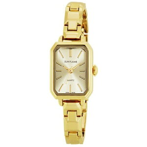 �T���t���C���bSUNFLAME �t�@�b�V�����E�H�b�` �u���C�h�C���W���p���v�V���[�Y �X�N�G�A�^ �S�[���h JF4D0004-G