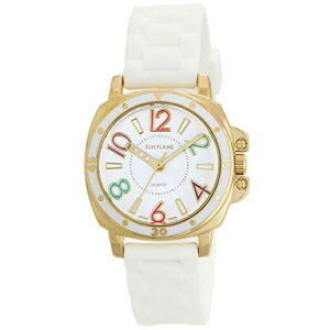 �T���t���C���bSUNFLAME �t�@�b�V�����E�H�b�` �u���C�h�C���W���p���v�V���[�Y �V���R���x���g �z���C�g JF4D0008-W