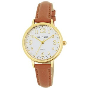 �T���t���C���bSUNFLAME �t�@�b�V�����E�H�b�` �u���C�h�C���W���p���v�V���[�Y �v�x���g �u���E�� JF4D0009-BR