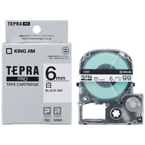 �L���O�W���bKING JIM �����x���e�[�v TEPRA(�e�v��) PRO�V���[�Y �� SS6K [������ /6mm��]