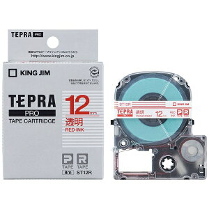�L���O�W���bKING JIM �������x���e�[�v TEPRA(�e�v��) PRO�V���[�Y ���� ST12R [�ԕ��� /12mm��]