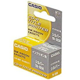 CASIO｜カシオ 【純正】 インクリボンカセット （シルバー）　TR-18SR[TR18SR]