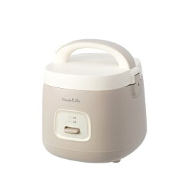 THANKO｜サンコー 簡単操作炊飯器「ノラノラ」グレージュ ThankPan グレージュ KGDF25HJU [3合 /マイコン]