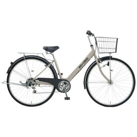 【エントリーで最大2万ポイント当たる｜4/23まで】 NORNO｜ノルノ 自転車 GEO CROSS A ジオクロスA グレージュ GCA76D [外装6段 /27インチ]2026年モデル【キャンセル・返品不可】 【代金引換配送不可】