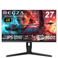 【エントリーで最大2万ポイント当たる｜8/23まで】 REGZA｜レグザ USB-C接続 ゲーミングモニター RM-G277…