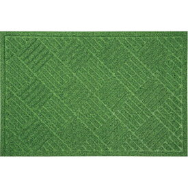 LIV PLUS｜リブプラス 玄関マット 60×90cm グリーン 泥落とし 水洗いOK グラススタイルマット 芝生調 グリーン ND-614