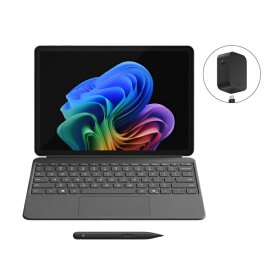【エントリーで最大全額ポイント還元｜3/11まで】 Microsoft｜マイクロソフト ノートパソコン 新生活応援モデル Surface Pro 12インチ プラチナ + キーボード（スリムペン付き）+ 充電器 EP2-46399 [Copilot+ PC /12.0型 /Windows11 Home /Snapdragon X Plus /メモリ：16GB /