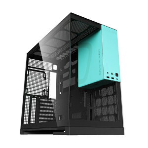 GEOMETRIC FUTURE PC�P�[�X [ATX /Micro ATX /Extended ATX /Mini-ITX] Model 5 �u���b�N/�^�[�R�C�Y�u���[ GF-M5-BB