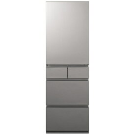 Panasonic｜パナソニック 冷蔵庫 RYタイプ シルバー NR-E45RY3-S [幅60cm /450L /5ドア /右開きタイプ]《基本設置料金セット》