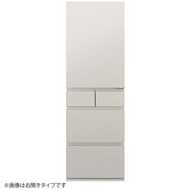 Panasonic｜パナソニック 冷蔵庫 RYタイプ マットライトベージュ NR-E45RY3L-C [幅60cm /450L /5ドア /左開きタイプ]《基本設置料金セット》